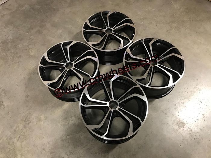 18 19" Inch Vw Golf Reifnitz Style Wheels Vw Mk5 Mk6 Mk7 Mk7.5 Audi A3 Caddy Van Leon 5x112