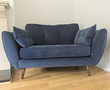DFS Zinc French Connection Cuddler Armchair