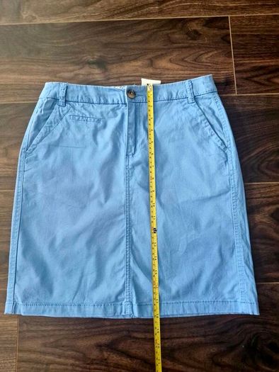 Camaieu chino skirt in light blue s. 10/M
