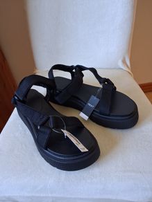 Black Next Sandals (Size 4)