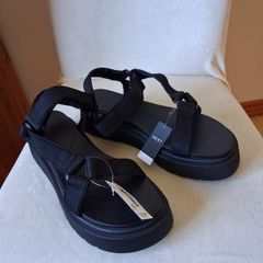 Black Next Sandals (Size 4)