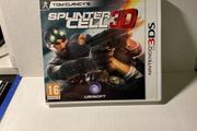 Splinter Cell with Manual Nintendo 3DS