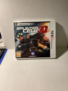 Splinter Cell with Manual Nintendo 3DS