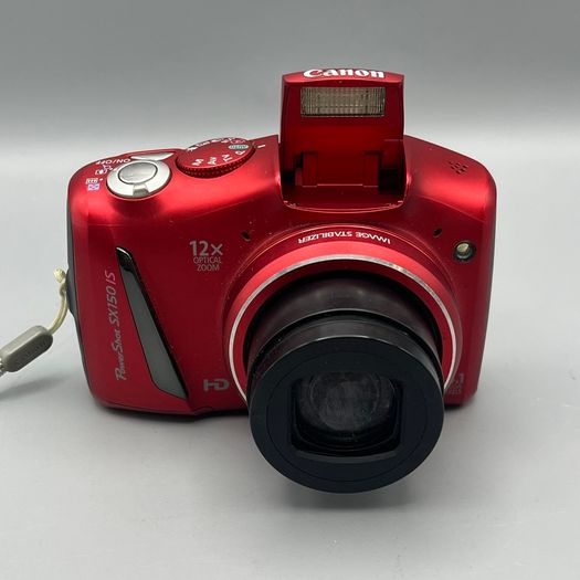 Canon PowerShot SX150 IS 14.1MP Digital Camera Red - Boxed
