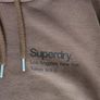 SUPERDRY brown hoodie mint. Image 2