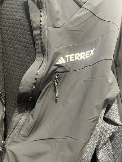 ADIDAS Men's TERREX Techrock Wind running hoodie Jacket Adidas size xxl