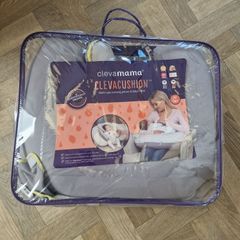 Clevamama nursing pillow and baby nest