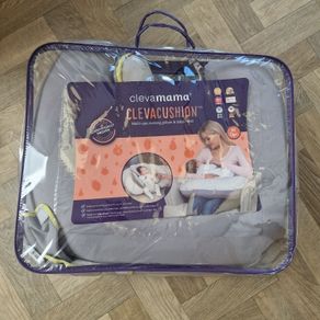 Clevamama nursing pillow and baby nest