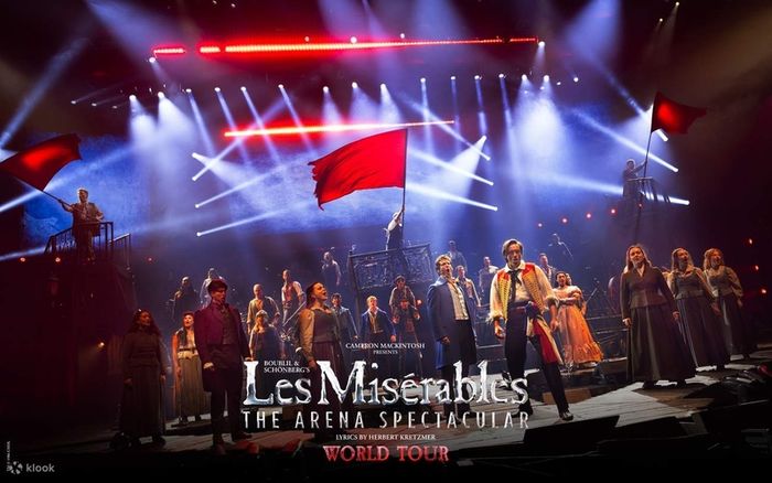 2 tickets to Les Miserable: The Arena Spectacular - sat 30th may