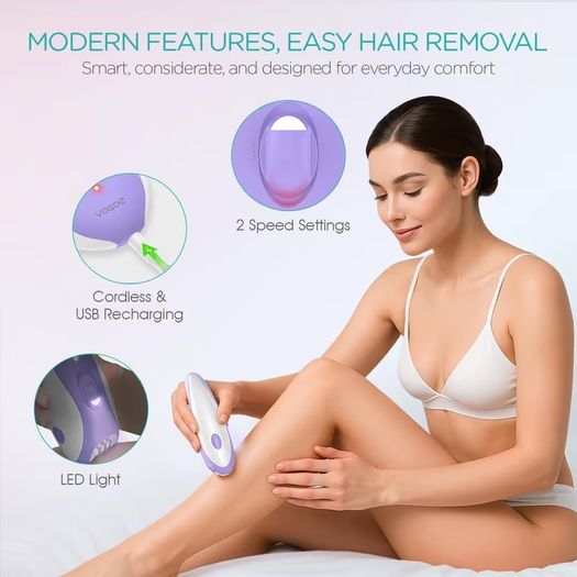 Brand New Epilator for Women, 4-in-1 Epilators Hair Removal with 2 Speeds