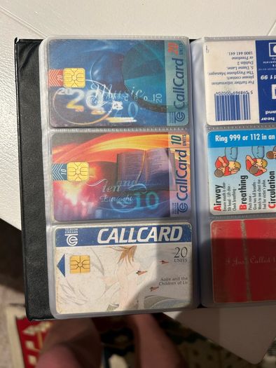 callcards start at 1 euro each most are 2 euro each