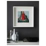 Poolbeg Lighthouse close up, Large Framed Print by artist Helen Mathews Image 2