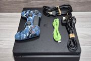 Sony PlayStation 4 Slim 500GB Console PS4 And Controller - Good Condition (n5)