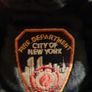 FDNY New York City Fire Department Plush 6" Bear 2002 Blue W/ Tag. Image 2