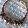 Vintage rolled gold ring Image 2