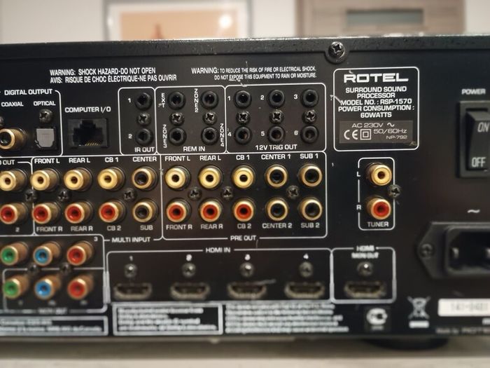 RotelRotel Surround Sound Processor RSP-1570.