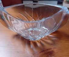 Oval Crystal  Bowl