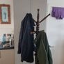 Mahogany coat stand Image 3