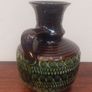 Fabulous Mid Century Funky Retro West German, One Handled Vase Produced by Bay Keramik, Ransbach Baumbach, Shape Number 77/17, Circa 1960s Image 5