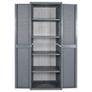Garden Storage Cabinet Grey Image 4