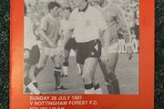 Very Rare 1991 Shelbourne Soccer Festival v Nottingham Forest &amp; Aston Villa Programme