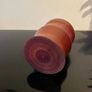 Turned mahogany wood box Image 5