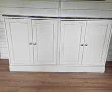 Solid wood dresser unit
