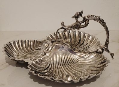 Antique Mappin & webb silver plate serving platter