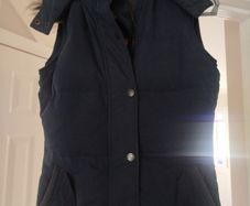 Fat FACE Navy Gilet