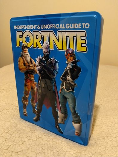 Fortnite Books and stickers in metal Tin case