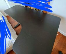 IKEA Bekant corner desk (Right)