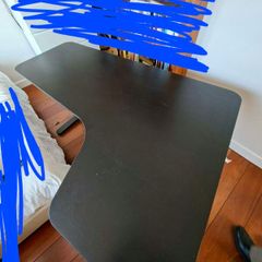 IKEA Bekant corner desk (Right)