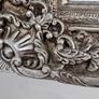 Vintage large champagne/silver mirror Image 4