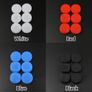 PS Vita 1000 2000 Silicone Analog Thumb Stick Grips Caps Whitte PSP White Image 7