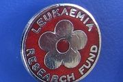 LEUKAEMIA RESEARCH FUND (Blood Cancer UK) - fund-raiser enamel badge (1960's)