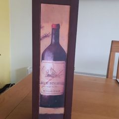 Vintage wood wine box