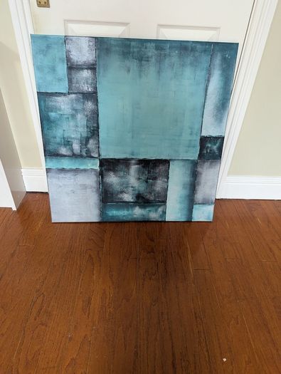 Canvas painting 1x 1 meter