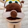 Super Wings Flying Friends Soft Plush Toy AirPlane Bello approx. 18 cm. Dirty Used Please see photos Image 5