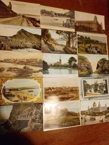 15 very old postcards of northern ireland ulster