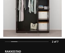 wardrobe Ikea black