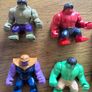 Lego compatible bundle of hulk maxi figures Image 2