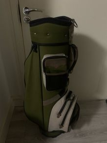 Mac Gregor green golf bag - plain