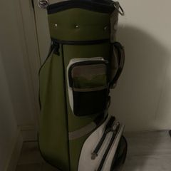 Mac Gregor green golf bag - plain