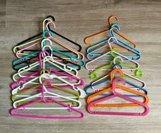 plastic hangers