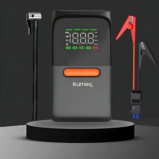 Lumeo  Xtreme-Jump Starter &  Air Compressor
