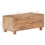 Coffee Table 90x50x40 cm Solid Mango Wood Image 4