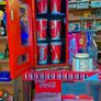 Vintage Cold drinks press wooden cabinet Image 3