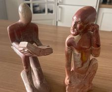 Stone Sculptures x2