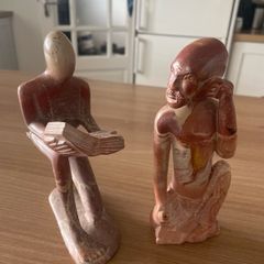 Stone Sculptures x2