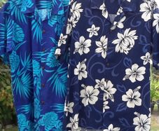 2 Hawaiian Mens 100% Cotton Shirts
